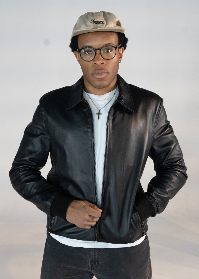 Men's Classic Leather Jacket