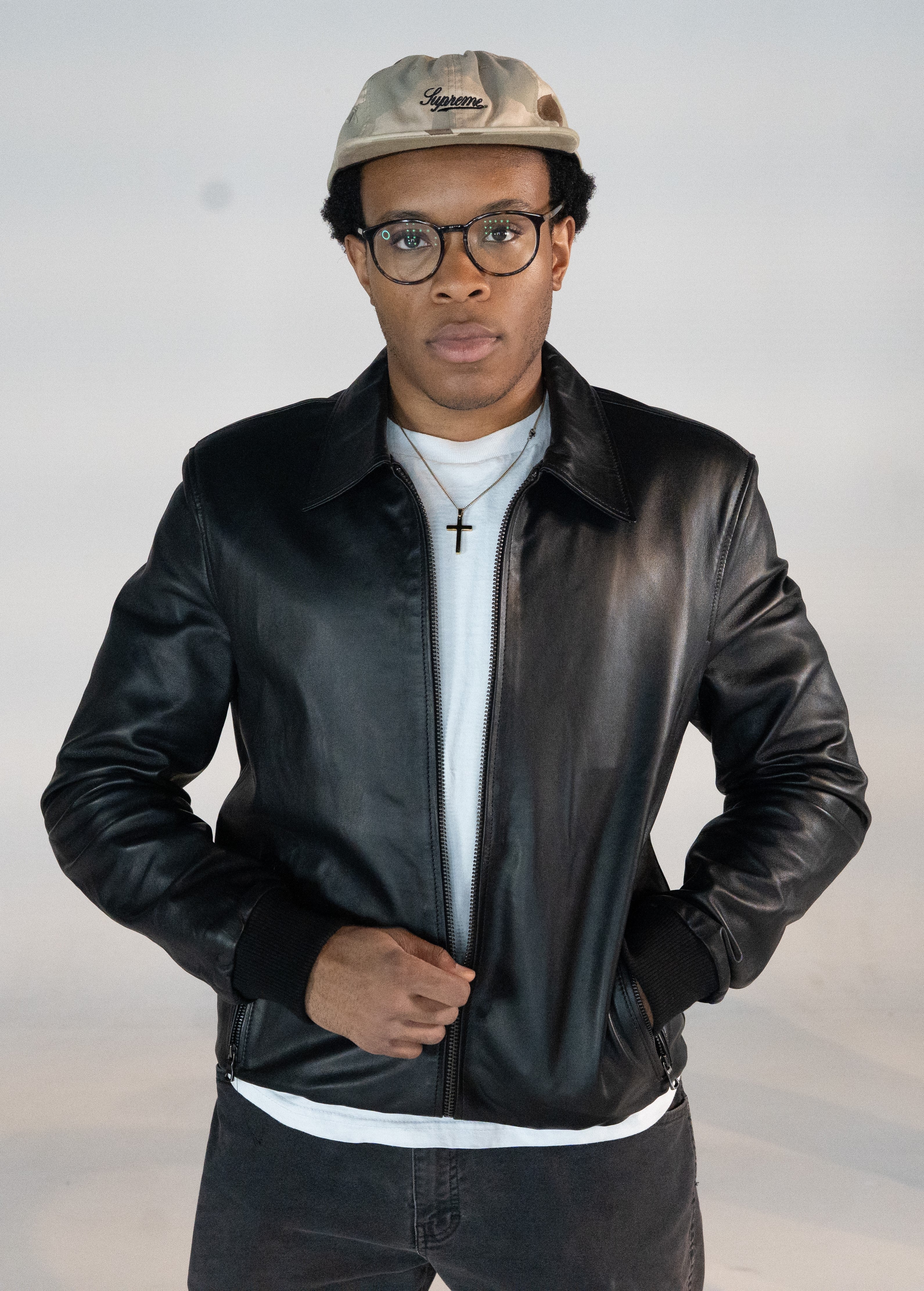 Men's Classic Leather Jacket